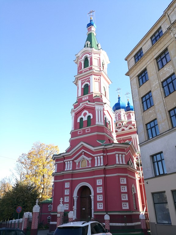 Une église orthodoxe à Riga