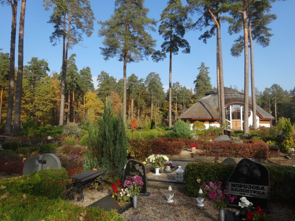 Le cimetière de Sigulda