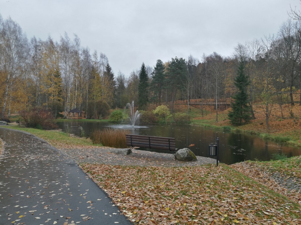 Le parc municipal de Smiltene