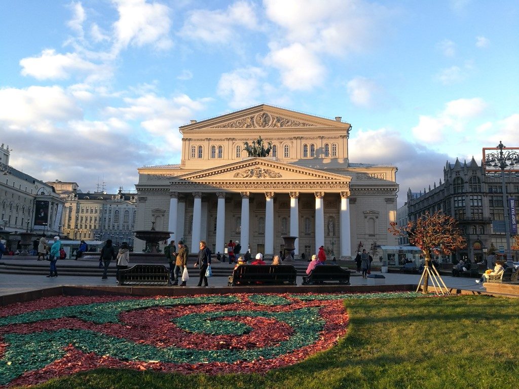 Le célèbre théâtre Bolchoi de Moscou