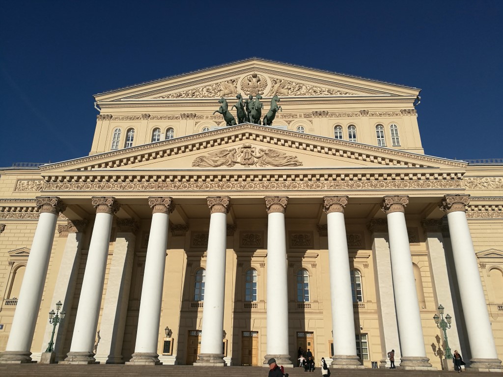 Le célèbre théâtre Bolchoi de Moscou