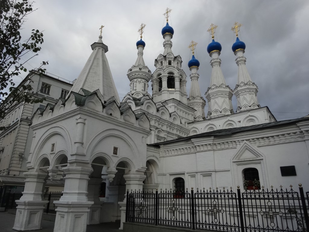 Une des nombreuses cathédrales de Moscou
