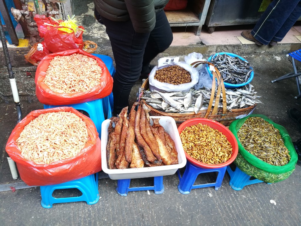Les merveilles, ou pas, du marché de Kunming