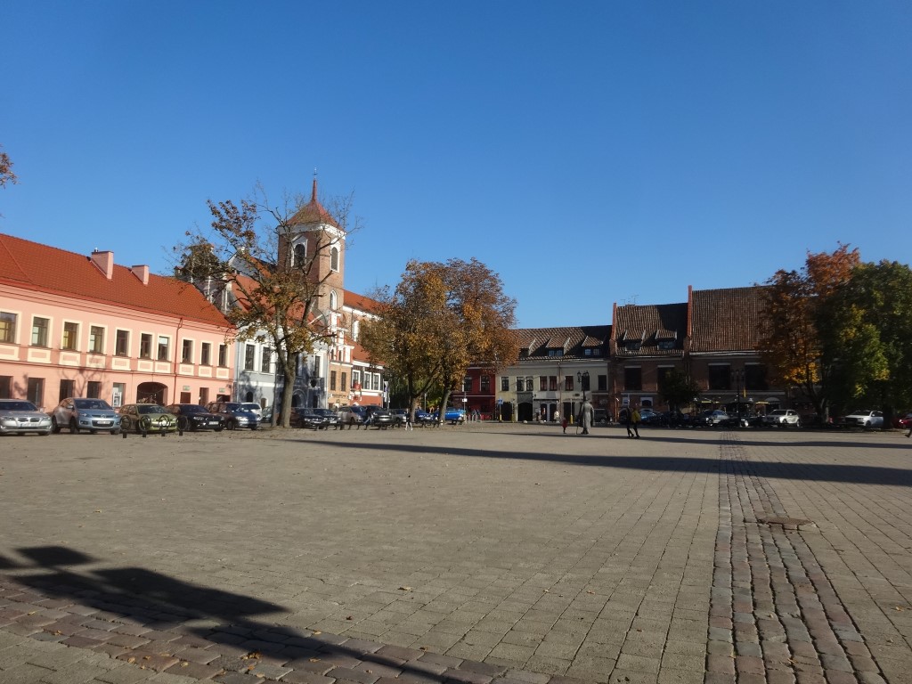 La place principale de Kaunas