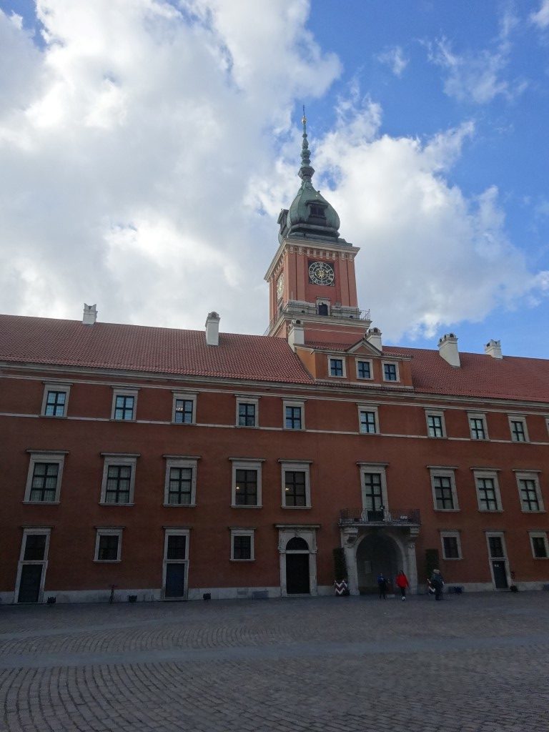 Le Palais Royal de Pologne, complètement rénové dans les années 70