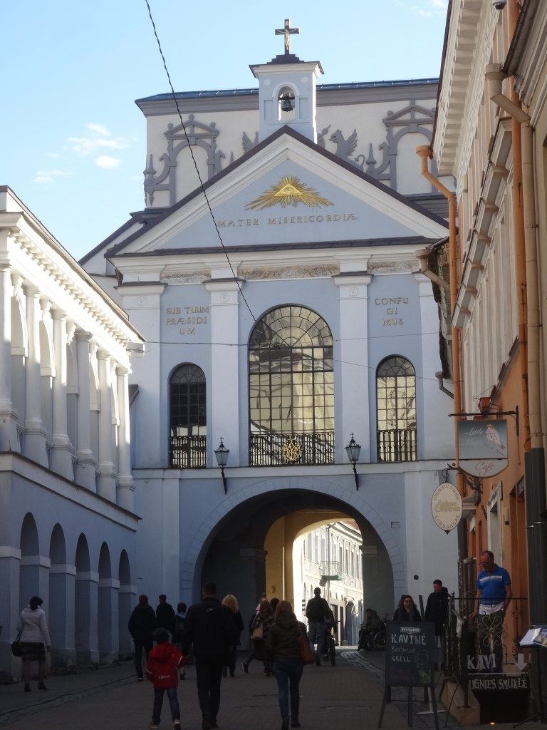 L'ancienne porte de la ville de Vilnius