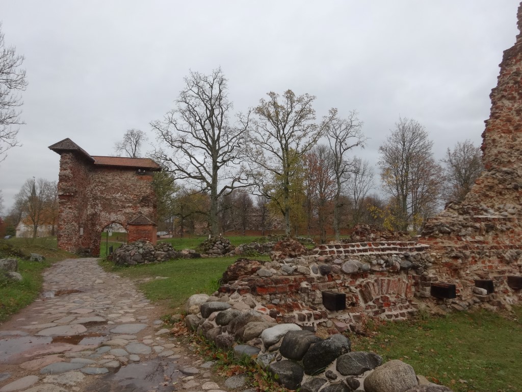 Les ruines du chateau de Viljandi
