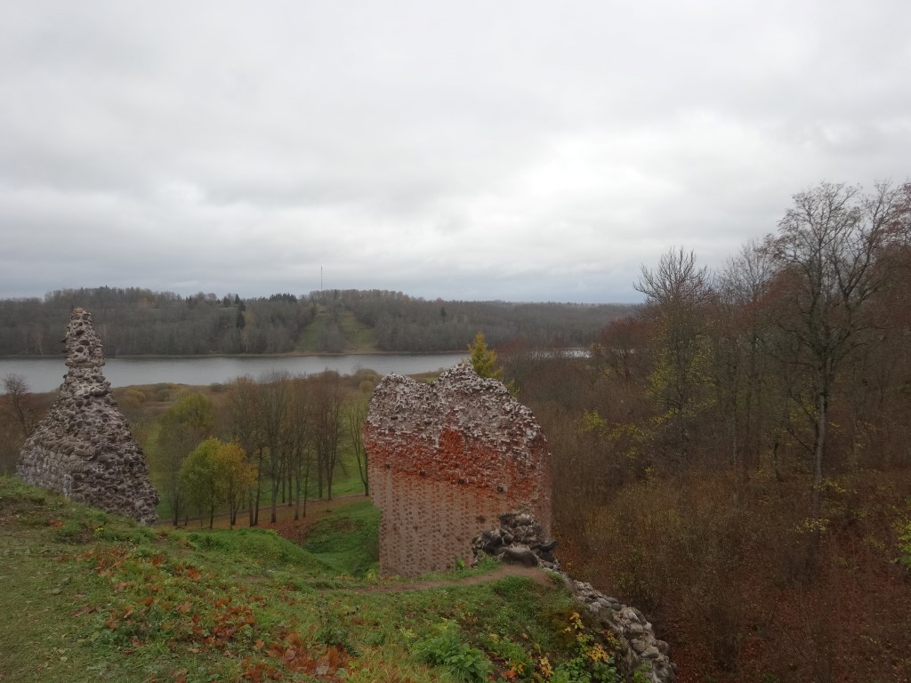 Vue depuis les ruines du chateau